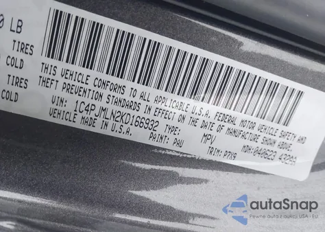 2019 Jeep Cherokee Latitude Plus 4X4 from USA, damaged, VIN 1C4PJMLN2KD166932